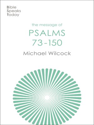 cover image of The Message of Psalms 73-150